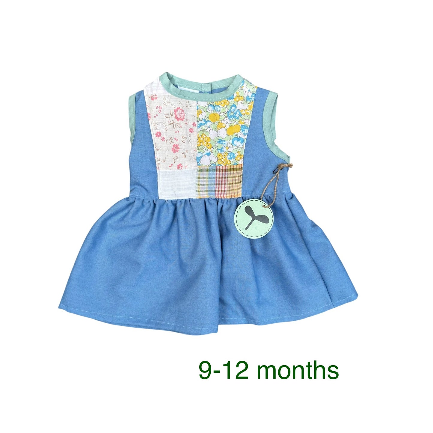 A Wildflower Dress Quilted Blues