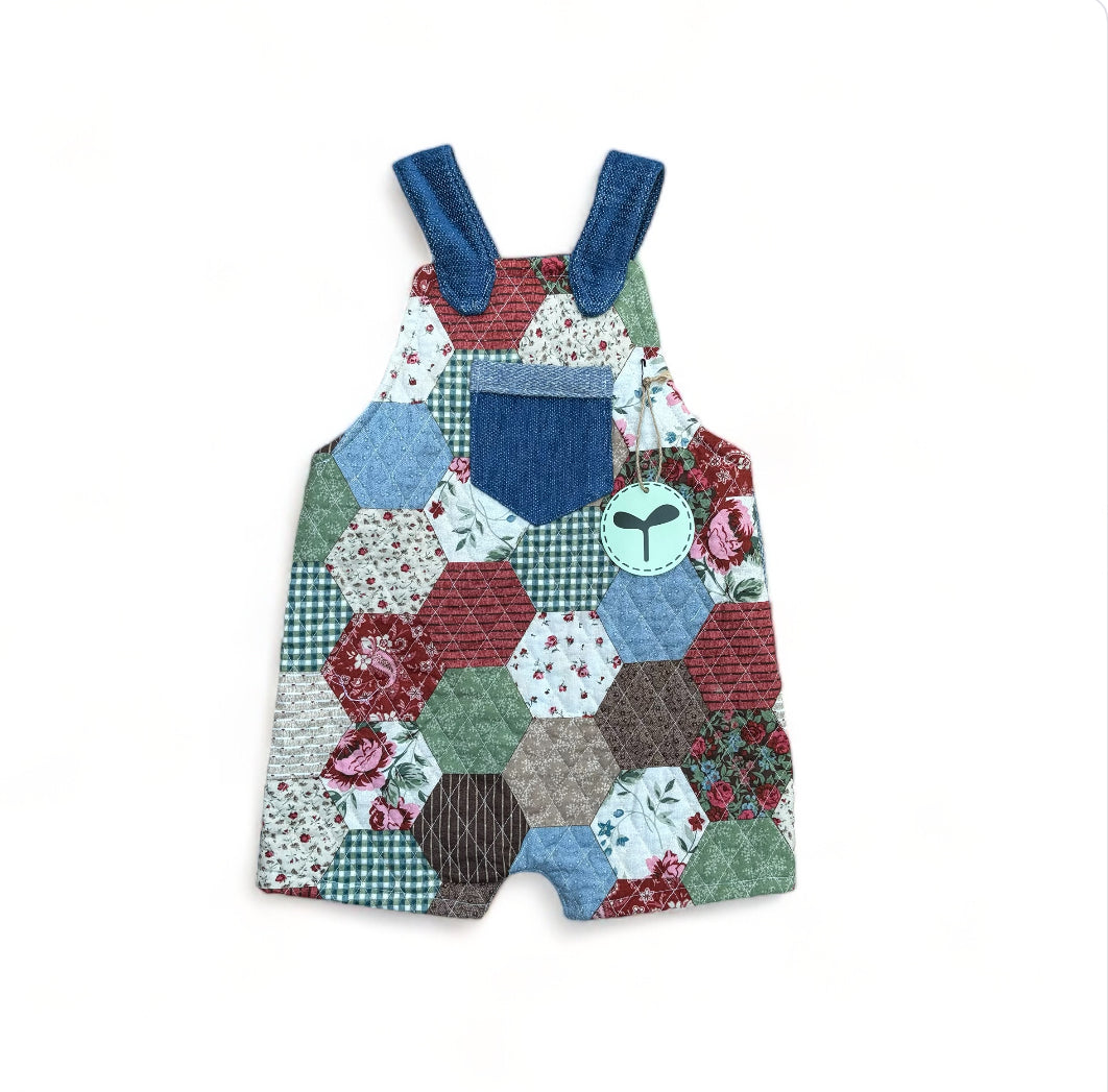 Roses are red, Violets are Blue w/ dark blue pocket (short)