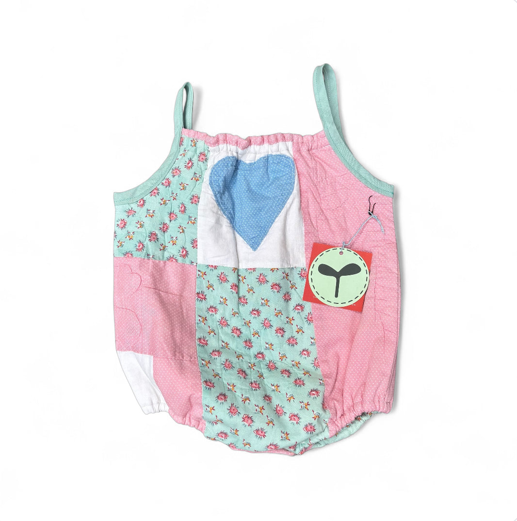 Sproutling One Piece Blue Heart