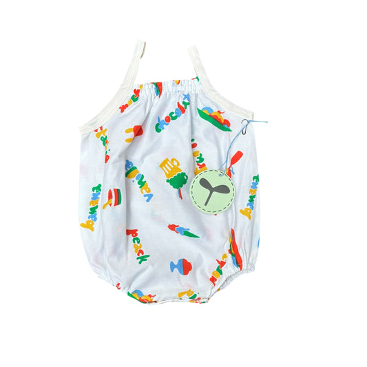 Sproutling One Piece Icecream w/ White Straps